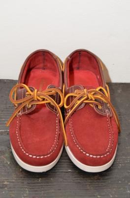 SUEDE　デッキシューズ