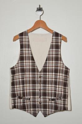MADRAS　CHECK　VEST