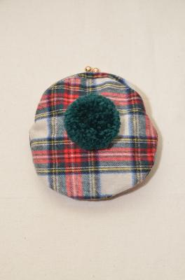 SCOTCH　TARTAN　FLANNEL　COIN　PURSE